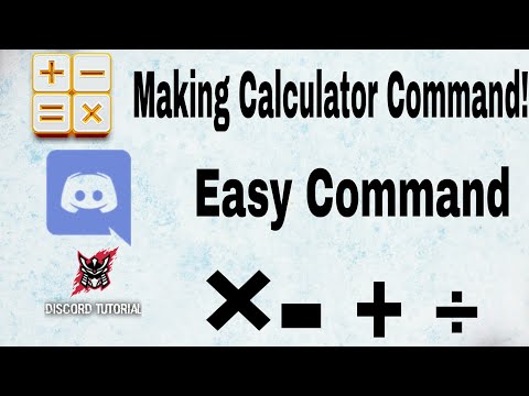 Making Calculator Command Discord Bot | BDFD | Discord Tutorials.