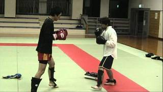 【チーム・ファイヤー】早崎忠義 vs 田島大介20120411（極真）