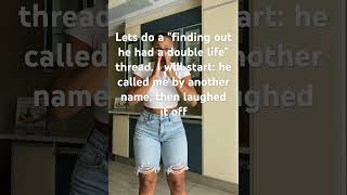 drop yours in the comments#betrayal #thread #relationshiptrauma #shorts