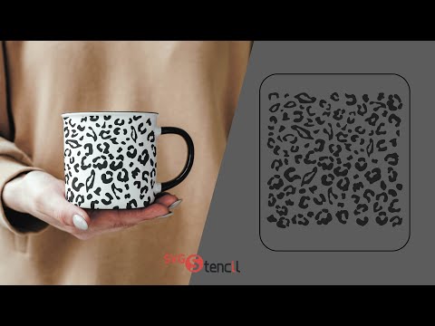 Leopard and cheetah spots pattern svg | Free svg design - SVGStencil