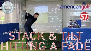 Hitting a fade with the Stack & Tilt golf swing | Golf Tips | Lesson 71