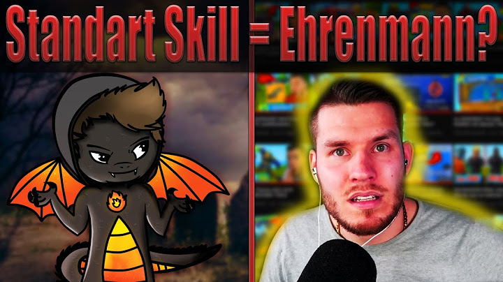 Ist Standart Skill ein Ehrenmann?...