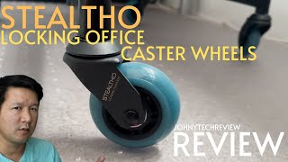Stealtho Locking Rollerblade Caster Wheels Review Smooth, Quiet, And Floor-Safe Upgrade