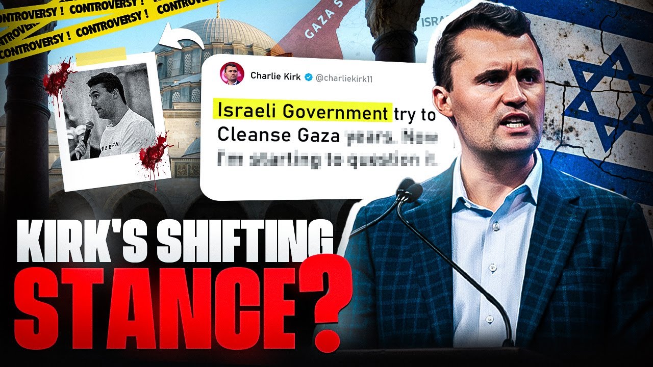 Islamophobia to Questioning Israel: Charlie Kirk’s Unexpected Turn