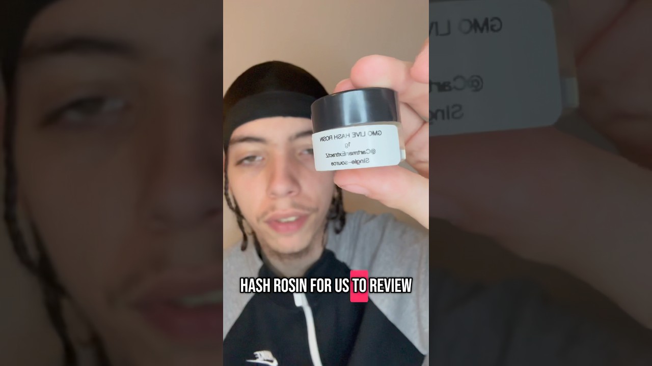 GMO Live Hash Rosin Review🧄👽 (Full Review On Twitter)
