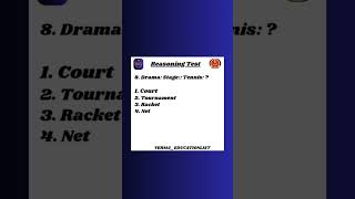 Top 20 most important questions of reasoning for various competitive exams :- UGC NET,KVS,TGT,PGT