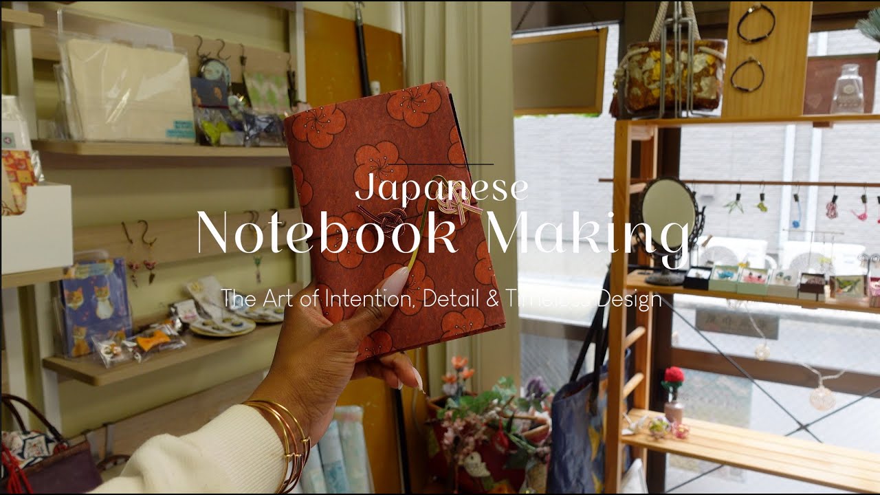 Japanese Notebook & Awaji Knot Making Workshop | Japan Diaries