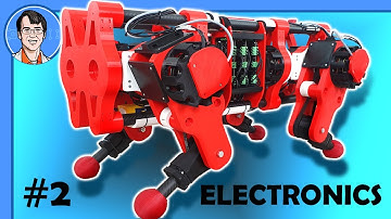 Robot Dog Electronics - 3D Printed & Open Source #2