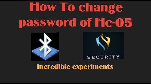 HC-05 Bluetooth Module | Change Name and Password | AT Commands | Incredible experiments