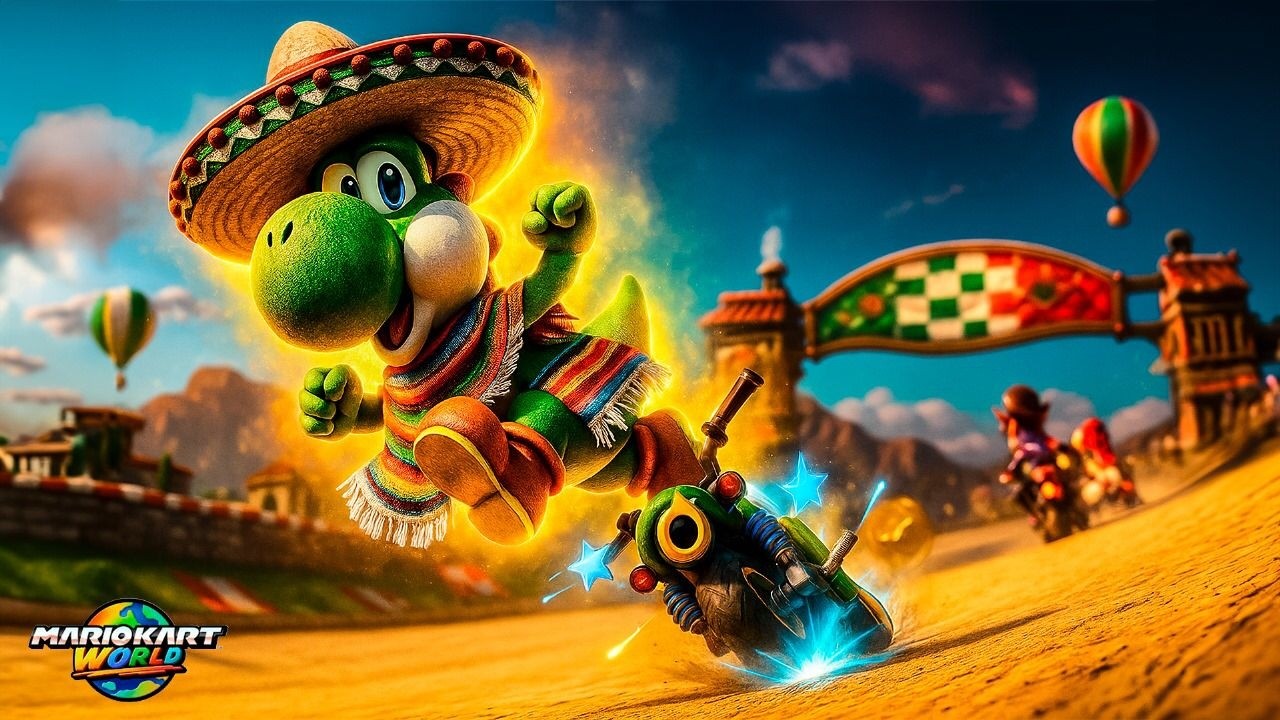 『K』vs | Mario Kart World