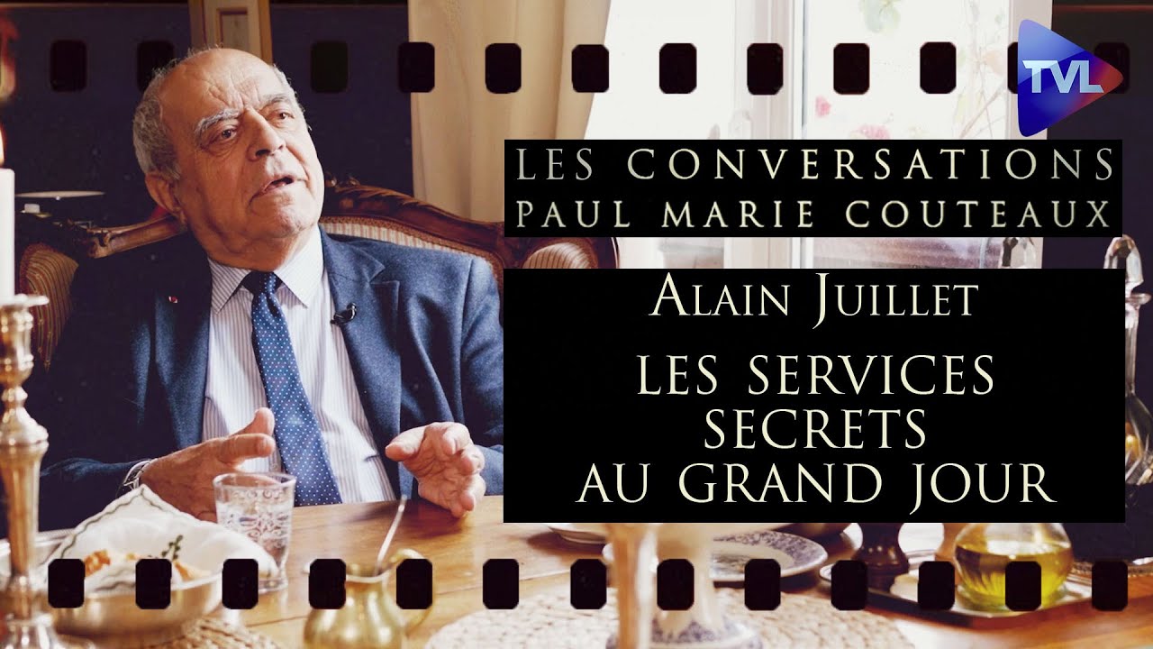 Les services secrets au grand jour - Les Conversations de P-M Coûteaux 345 avec Alain Juillet