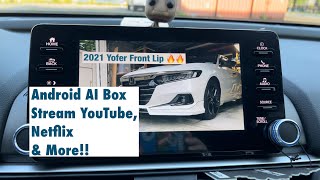 Honda Accord Infotainment Upgrade Stream YouTube \& Netflix PLUS GIVEAWAY WINNER ANNOUNCEMENT