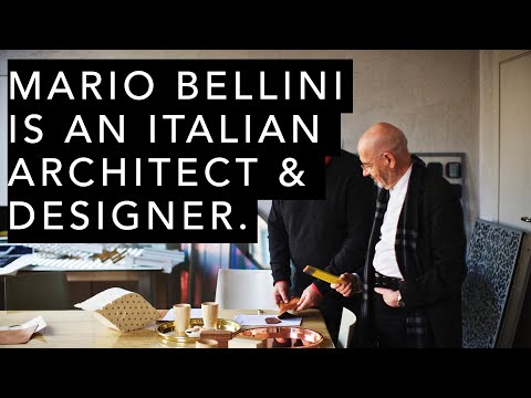 Where They Create | Mario Bellini | Architecture |  Milan