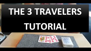 THE 3 TRAVELERS CARD TRICK | THE ELEVATOR CARD TRICK | IN DEPTH TUTORIAL | TCT :THE CARD TRICKSTER