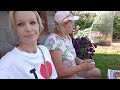В гостях у Наташи 👍 Огород Цветы и Угощение 😋 Любимые Уходовые Средства 🎁 День с Нами 🎉
