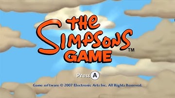 Wii Longplay [092] The Simpsons Game (US)