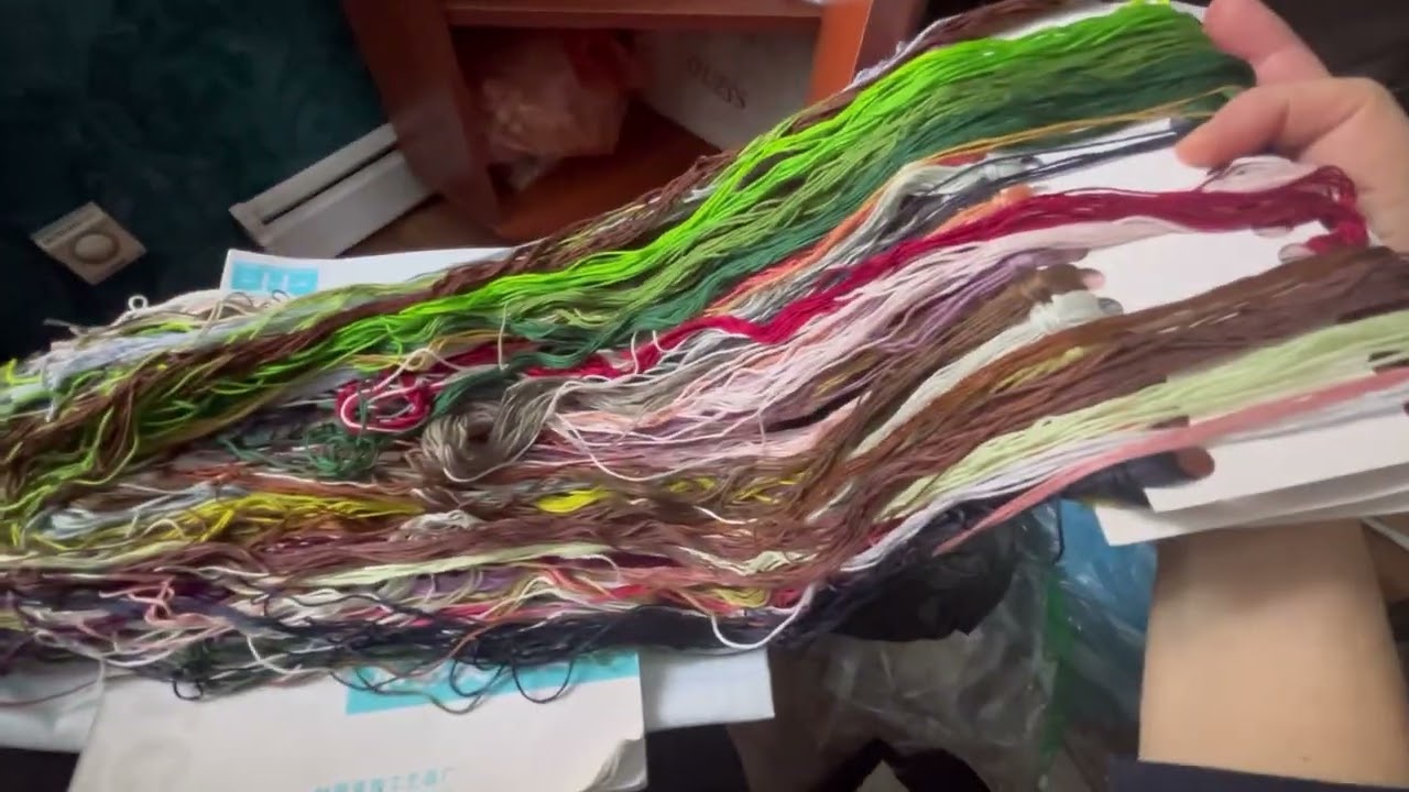 Что еще нашла из вышивального 