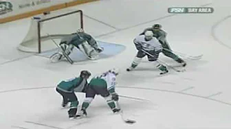 Steve Bernier Breakaway Goal vs Anaheim 4/15/06