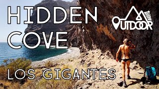 Dangerous Walk to hidden beach in Los Gigantes Cliffs - Tenerife