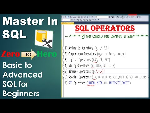 👉 Most Common SQL Operators in SSMS | SQL Tutorial for Beginners | ETL_SQL_Q&A_Station