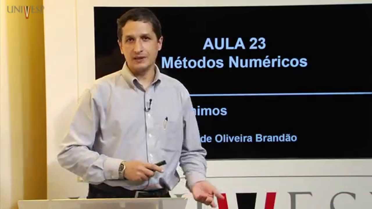 Métodos Numéricos - Aula 23 - Quadrados mínimos