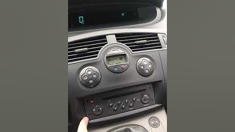 How to find your Renault radio pre-code.