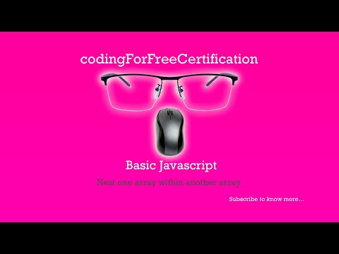 Basic Javascript | Nest one Array within Another Array | freeCodeCamp | 40 of 113