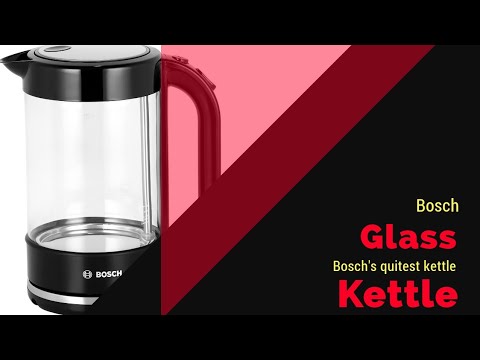 Bosch glass kettle - YouTube
