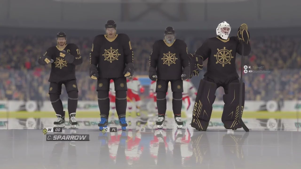 3vs3 clubs EASHL XK PEAKTOP vs BLACK PEARL