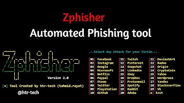 HOW TO HACK SOCIAL MEDIA ACCOUNTS & MORE! *UNDER 2 MINUTES* (w/ ZPHISHER)