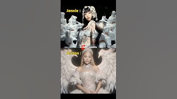 Which version did you like the most🤔? #jennie #zen #ruby #blackpink #shorts #fyp #ai  #music #song