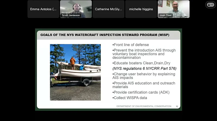 Invasive Species Grant Program Informational Webinar