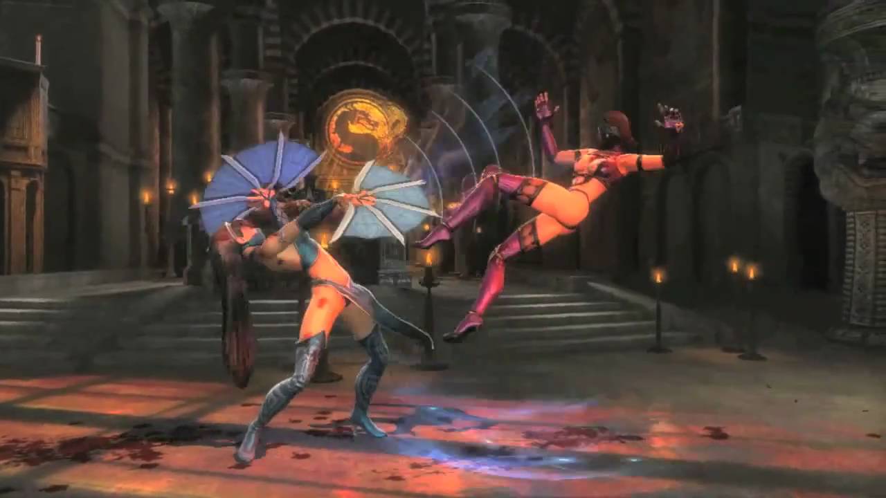 Mortal Kombat 9 Tag Team Fight Gameplay YouTube