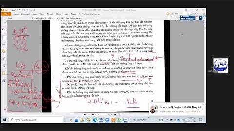 Môn Kết Cấu Bê Tông Ứng Suất Trước - ÔN TẬP - Buổi Cuối