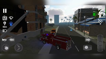 FIRE ENGINE SIMULATOR PART 4 DRIVING FIRE ENGINE