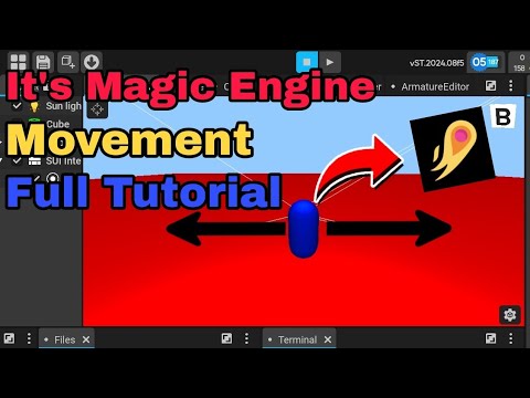 It's Magic Engine Movement Full Tutorial | Make Game On Mobile/Android Easily