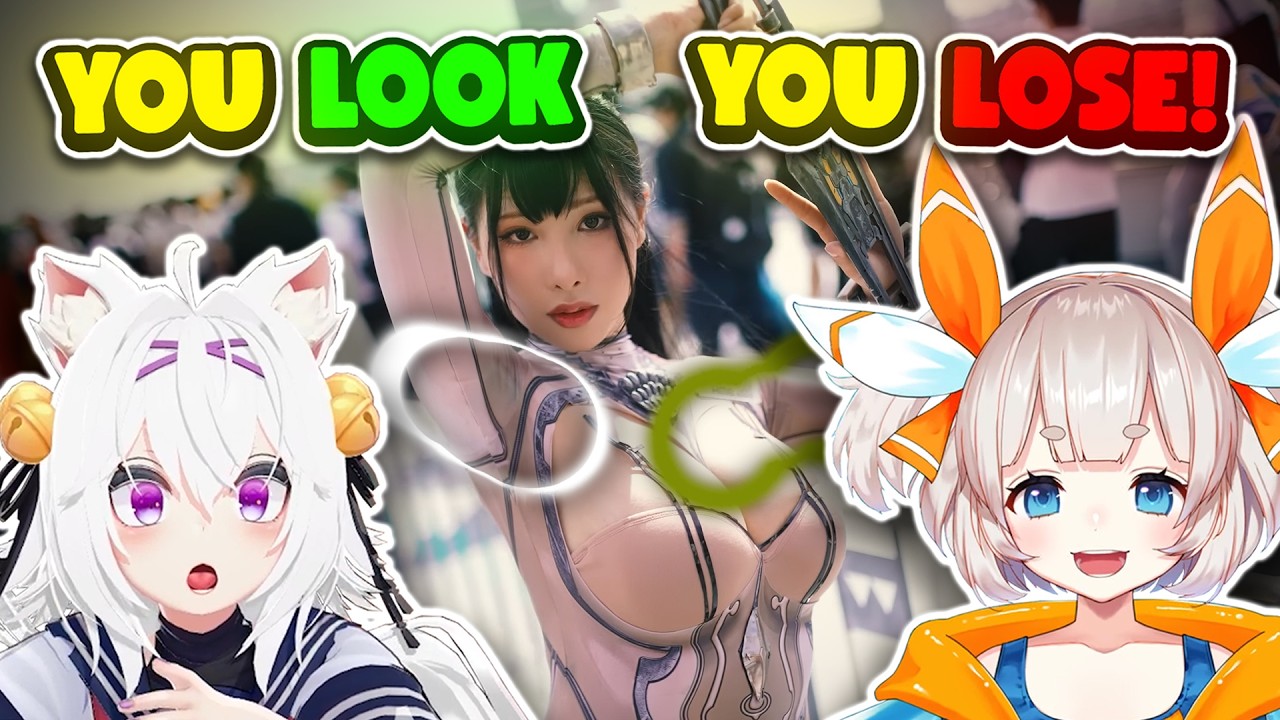 YOU PEEK YOU LOSE! but Chat Makes The Punishments【SUS Eye Tracker Challenge w/ Filian & Marimari_EN】