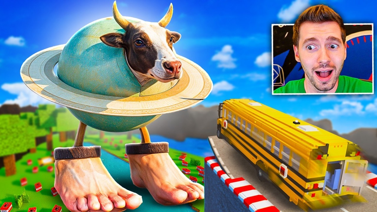 Carros vs LA VACA SATURNO SATURNITA no Teardown Mods