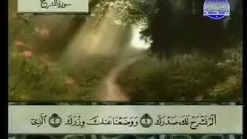 سورة الشرح |الشيخ عبد الباسط عبد الصمد AshSharh | Abd al-Basit Abd al-Samad