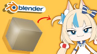 Making VTuber Models in Blender (Sameko Saba rig adjustments)