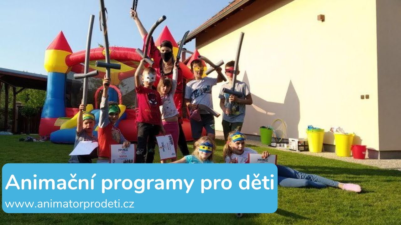 Animační Programy Pro Děti [Dětská Oslava Narozenin]