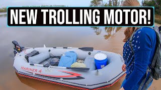 We Test Out The Newport Vessels 55lb Thrust TROLLING MOTOR and Depart Southport  Ep 39