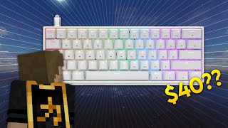 This $40 Keyboard is not bad... | Skyloong GK61 Review