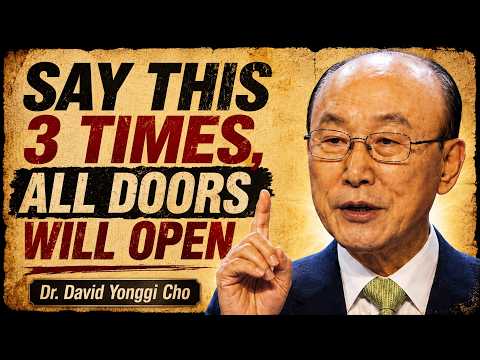 SAY THIS 3 TIMES, ALL DOORS WILL OPEN | SAY THIS - Dr David Yonggi Cho