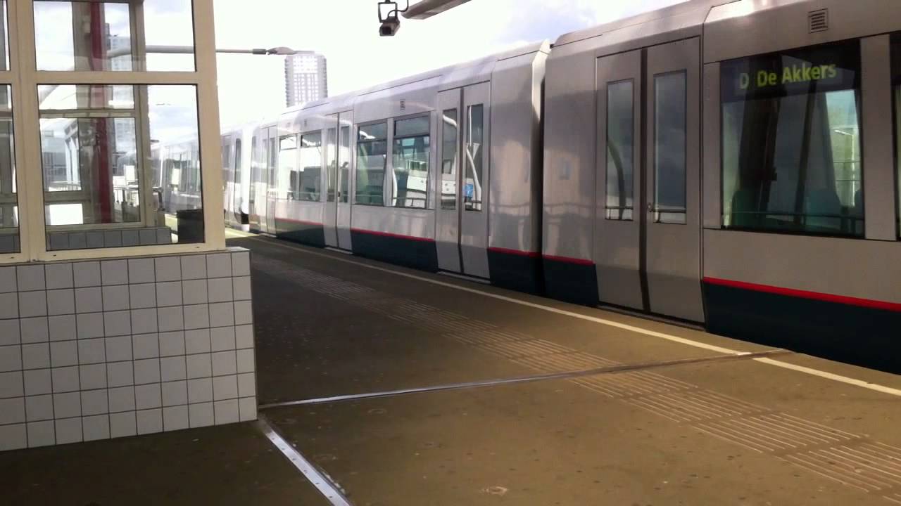 RET Metro Combi Type B op de bestemming ''B Kralingse Zoom'' !! (5346 nieuwe kleur)