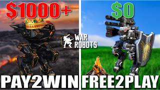 $1000 का अकाउंट बनाम $0 का अकाउंट, सबसे ज़्यादा 'पे-टू-विन' गेम (War Robots) में screenshot 4