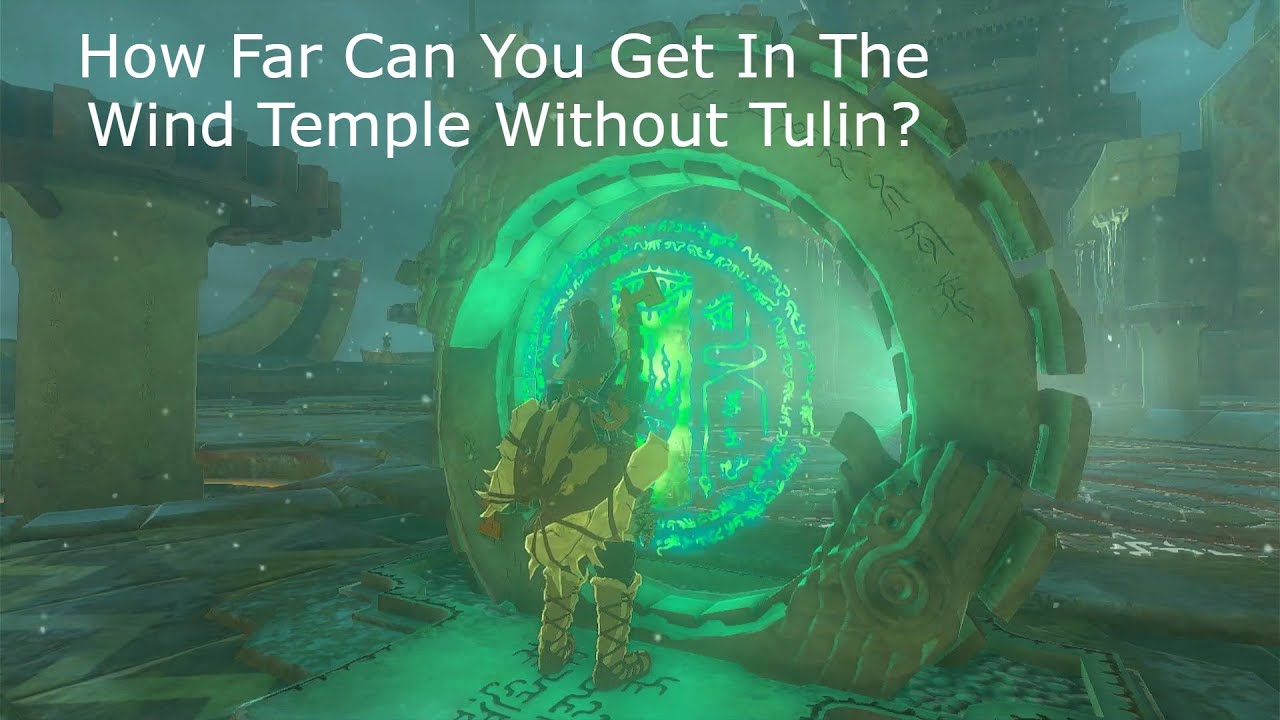 Reaching The Wind Temple WITHOUT TULIN In Tears Of The Kingdom