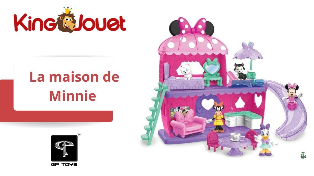 La maison de Minnie et ses figurines - Disney GP Toys : King Jouet