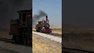Union Pacific #119 locomotive Golden Spike National Historical Park, Utah #railroad #placesandpaths