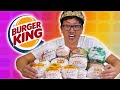 Ranking EVERY Burger at BURGER KING 🍔👑